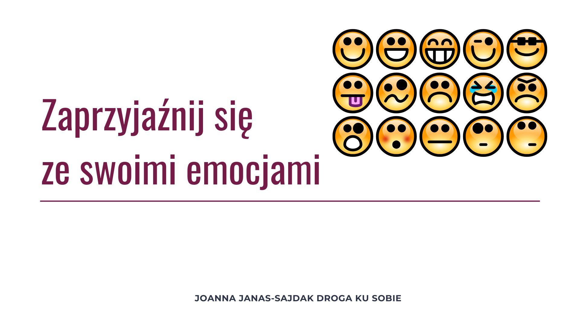 Zabezpieczone: Zaprzyjaźnij się ze swoimi emocjami